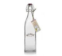 Pack of 12 One Litre Kilner Vintage Oil Clip Top Glass Preserving Bottles