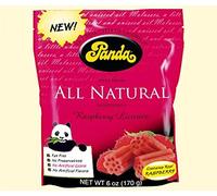 (Pack Of 12) Panda Liquorice - All Natural Raspberry Cuts Bag - (200g)
