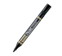 Pack of 12 Pentel N850 Permanent Marker, Bullet Tip, Black
