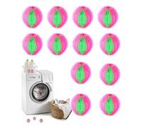 Pack of 12 Pet Hair Remover Washing Machine, Reusable Lint Balls Washing Machine, Lint Balls Washing Machine, Washing Balls, Hair Catcher, Hair Catcher for Tumble Dryer, Removes Pet Hair, Lint