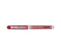 Pack of 12 Pilot V5 Rollerball Pen Needle Tip 0.5 mm Grip Red Grip