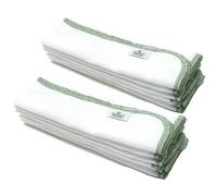 (Pack of 12) Pure & Gentle Muslin Face Cloths by WithNature Skincare