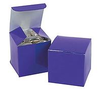 Pack of 12 - PURPLE - Mini Gift Boxes
