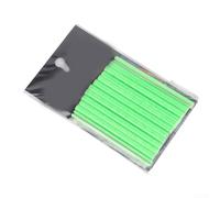 Pack of 12 Reflective Spoke Light Clips for Bicycle Wheels Increases Peripheral Detection by Drivers During Low Light Commuting (Green)