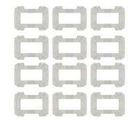 Pack of 12 Replacement Cloths Replacement Parts for ECOVACS Winbot W1 PRO / W2 Omni Window Cleaning Robots, Reusable Microfibre Cloths Cleaning Pads Accessories