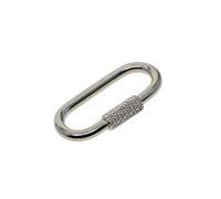 Pack of 12 Rock Climbing Mountaineering Carabiner D-ring Outdoor Hiking Keychain Hanging Hooks Portable Hose Cord Chain Link Silvery