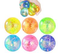 Pack of 12 Stress Balls, Anti-Stress Ball for Children and Adults, Squishy Ball for Massage Balls, Hand Trainer, Autism Training, Sensory Stress Ball, Squeeze Toys