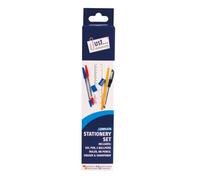 Pack of 12 Tallon 7 Piece Stationery Set School Equipment Essentials