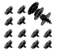 Pack of 12 Universal Car Floor Mats - 3-in-1 Fix Clips, Foot Mats, Attachment Press Stud for Car Carpet