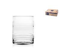 Pack Of 12 Water Glasses Brand Pasabahce Model Tin Can 28 Cl