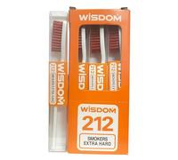 (Pack of 12) Wisdom 212 Extra Hold Texture Toothbrush for Smokers