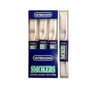 (Pack of 12) Wisdom Extra Hold Texture Toothbrush for Smokers