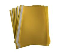 Pack of 12 Yellow A4 Project Folders by Janrax