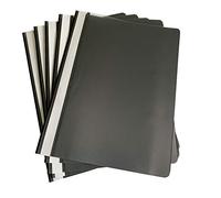 Pack of 120 Black A4 Project Folders by Janrax