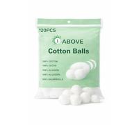Pack of 120 Cotton Wool Balls, Super Soft, 100% Pure Cotton, Perfect for Everyday Use
