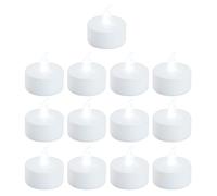 Pack of 13 Compact Tealight Led for Printing Crafting Ideal for Festival Creating Decorative LED Flame Lights Warm White