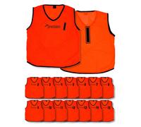 Precision Mesh Training Bibs (1-15) Junior (Fluor Orange)