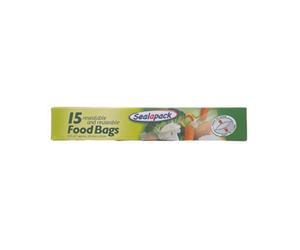 Pack Of 15 Resealable And Reusable Food Bags