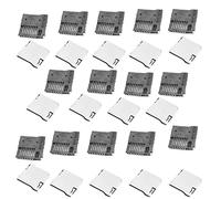 Pack of 15 SD Card Slot Sockets PCB Mount Connector Spring Loaded Push Push Micro SD Transflash Memory Card Socket Slot