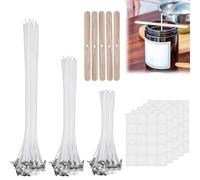 Pack of 150 Candle Wicks, Cotton Candle Wick, Smokeless Candle Wick, Wicks for Candles, Cotton Pre Waxed Candle Wicks, Candle Wicks for Making Candles, Candle Wicks for Candles
