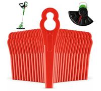 Pack of 150 grass trimmer blades, grass trimmer plastic blades, grass trimmer accessories, replacement blade, grass trimmer, grass trimmer replacement blade, for plastic blades, cordless grass trimmer