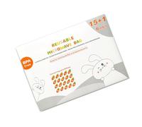 Pack of 16/42 Sheet Microwave Sterilizer Bags for Baby Bottles and Breast Pumps Part Reusable Up to 20 Times/Sheet Baby Product