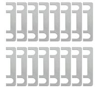 Pack of 16 Strip Fuses / Blade Fuses 50 A, Blade Fuse Strips with Tabs up to 32 V for High Current, Compatible with Car, Motorhome and Motorcycle