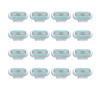 Pack of 16 Women's Razor Blades for Venus, Replacement Blades Women's Razor, Smooth Triple Blades Razor Blades for Sensitive Skin, Long Lasting Sharpness, Gentle Shaving for Perfect Shaving