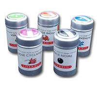 Pack of 18 J Herbin Writing Ink Cartridges - Asst colours, includes blue, orange, black, pink and green