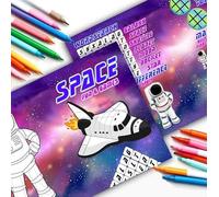 Pack of 18 - Space Fun and Games Activity Sheets - Party Bag Books Fillers