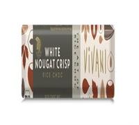 (Pack of 18) Vivani - White Nougat Crisp - Rice Choc 35 g