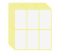Pack of 180 50 x 100 mm Self-Adhesive Labels for Labelling, Universal Stickers, Household Labels, Deep Freezer Labels, Address Labels for Bottles, File Folders, Glass Boxes, School, Office, Kitchen