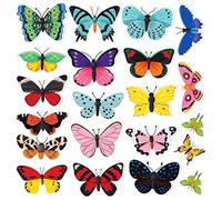Pack of 19 Butterfly Laptop Stickers (50 mm) Packwith® #P3723
