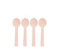 Pack of 2,000 100mm Biodegradable, Compostable & Plastic Free Wooden Soup Spoons. Disposable and Eco-Friendly.