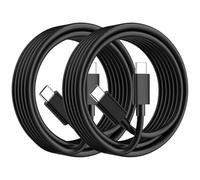 Pack of 2 1.8 m USB C Cable for Lenovo Laptop HP Chromebook, Light 65 W PD Quick Charging Cable Type C Data Cable 45 W Power Cable for Thinkpad Yoga, Dell Chromebook, Asus, Acer, Samsung, Google