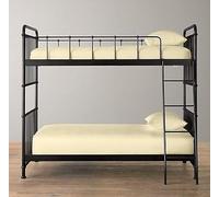 Pack of 2 100% Polycotton Bunk Bed Fitted Sheet 2ft 6" (76cmx190cm) Percale Non-Iron Easy Care Bottom Sheet RVs | Guest Beds | Caravan Campervan (2, Cream)