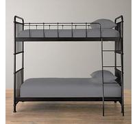 Pack of 2 100% Polycotton Bunk Bed Fitted Sheet 2ft 6" (76cmx190cm) Percale Non-Iron Easy Care Bottom Sheet RVs | Guest Beds | Caravan Campervan (2, Gray)