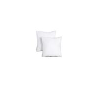 Lancashire Textiles 2 Pack 12" x 12” (30 x 30cm) Quality Microfibre Super Bounce Fibre Cushion Pads Made in Britain with Our Luxury Hollowfibre Filling
