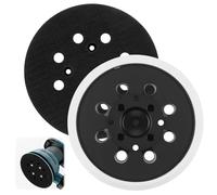 Pack of 2 125 mm Professional Sanding Disc for Bosch Random Orbital Sander Replacement Parts Sanding Pads with 8 Holes Sanding Plate Compatible with Bosch 125 PEX300 Ae PEX and 400 Ae Random Orbital