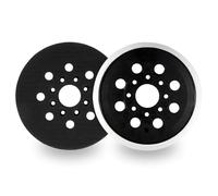 Pack of 2 125 mm Sanding Discs for Bosch GEX 125-1 AE PEX 220 A & AE, Skil 7402/7490, 8-Hole Backing Plate for Bosch RSO34 & RS035 Random Orbital Sander Sanders