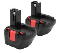 Pack of 2 12V 4800mAh Ni-MH Replacement Batteries for Bosch BAT043, BAT045, BAT120, BAT139, 2607335542, 2607335526, 2607335274, GSR 12-2, 12VE-2, PSR 12, GSB 12 VE-2, 2, 22612, 23612, 32612