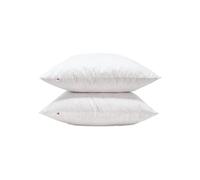 Lancashire Textiles Cushion Pads Generously Filled With Ethically Sourced Duck Feathers Encased In Pure Cambric Cotton Cover 2 Pack 15" x 15" (38cm) - 100% Downproof Cotton Cover - Made in UK