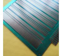 Pack of 2 15 x 18.6 cm 3/6 Joint Hole Fibreglass Dot Grid Grid DIY Board Veroboard Stripboard Prototype Paper PCB Circuit Board Kits Experiment DIY Circuit Board