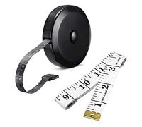 Pack of 2 150 cm Tape Measure, Tailor's Tape Measure, Retractable Soft Roll Measuring Tape, Small Measuring Tape, Flexible Measuring Tape, Tailor Measuring Tape, Rollfix Tape Measure for Body, Sewing,