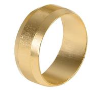 Pack of 2-15mm Brass Olive (Known as Copper Olives 15mm / Copper Olives 15mm / Compression Olives 15mm Also Available in 8mm, 10mm, 12mm, 15mm, 22mm, 28mm, 35mm, 42mm, 54mm, 3/4 inch)