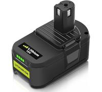 Pack of 2 18 V 5.5 Ah Replacement Battery for Ryobi 18 V Battery Compatible with Ryobi Battery P108 Power Tool RB18L50 RB18L40 RB18L25 RB18L20 RB18L15 RB18L13 P102 P103 P104 P105 P106 p107 (light