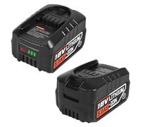 Pack of 2 18 V 5000 mAh High Capacity Replacement Battery for Bosch PBA/PSB/PSR - Compatible with Bosch Home and Garden Tools