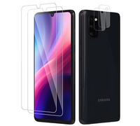 [Pack of 2 + 2] HD Protection Compatible with Samsung Galaxy A41 Screen Protector, Wear-resistant Screen Protector for Samsung A41 Tempered Glass, Easy Installation Screen Protector for Samsung Galaxy