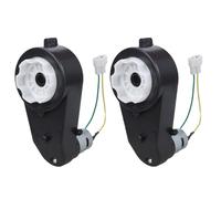 Pack Of 2 24V 35000RPM High Speed Gearboxes Motors For Kids Electric Ride On Car Wheel Replacement High RPM Replacement Gearboxes For Electric Toy