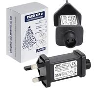 Pack of 2 36V 12W String Lights Indoor-Outdoor Power Adapter for CZJUTAI JT-DC36V12W /9W /7.2W /6W /4.5W /3.6W-IP20 Christmas Lighting Screw Socket(Single-mode)) [U7D2]